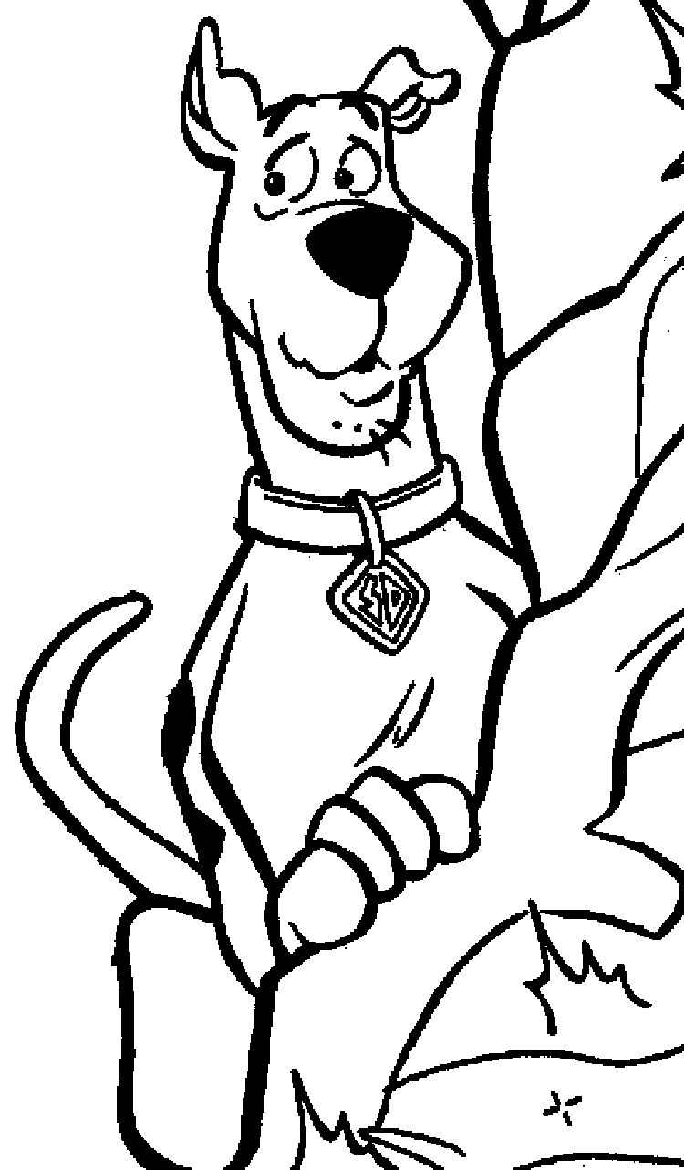 Scooby Doo Coloring Pages 8